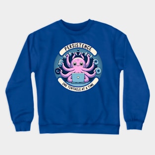 gym and worker octopus Crewneck Sweatshirt